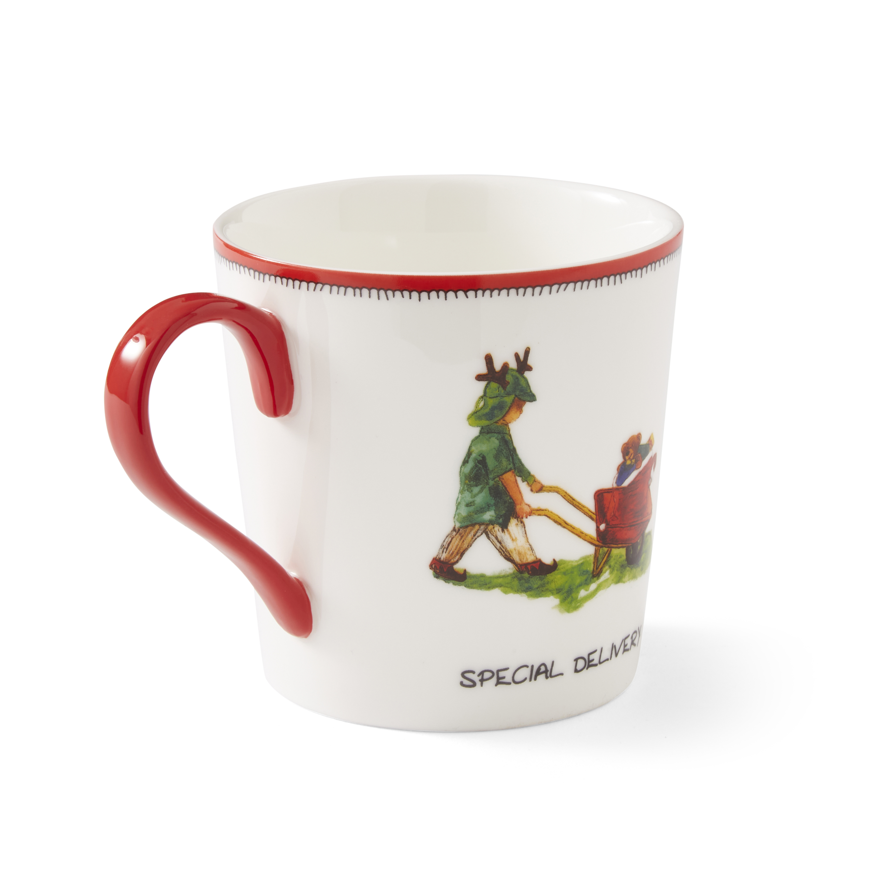 Christmas Doodles Special Delivery Mug image number null